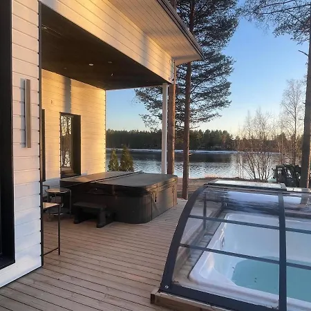 Stunning House With Heated Pool, Jacuzzi And Sauna * Oulu